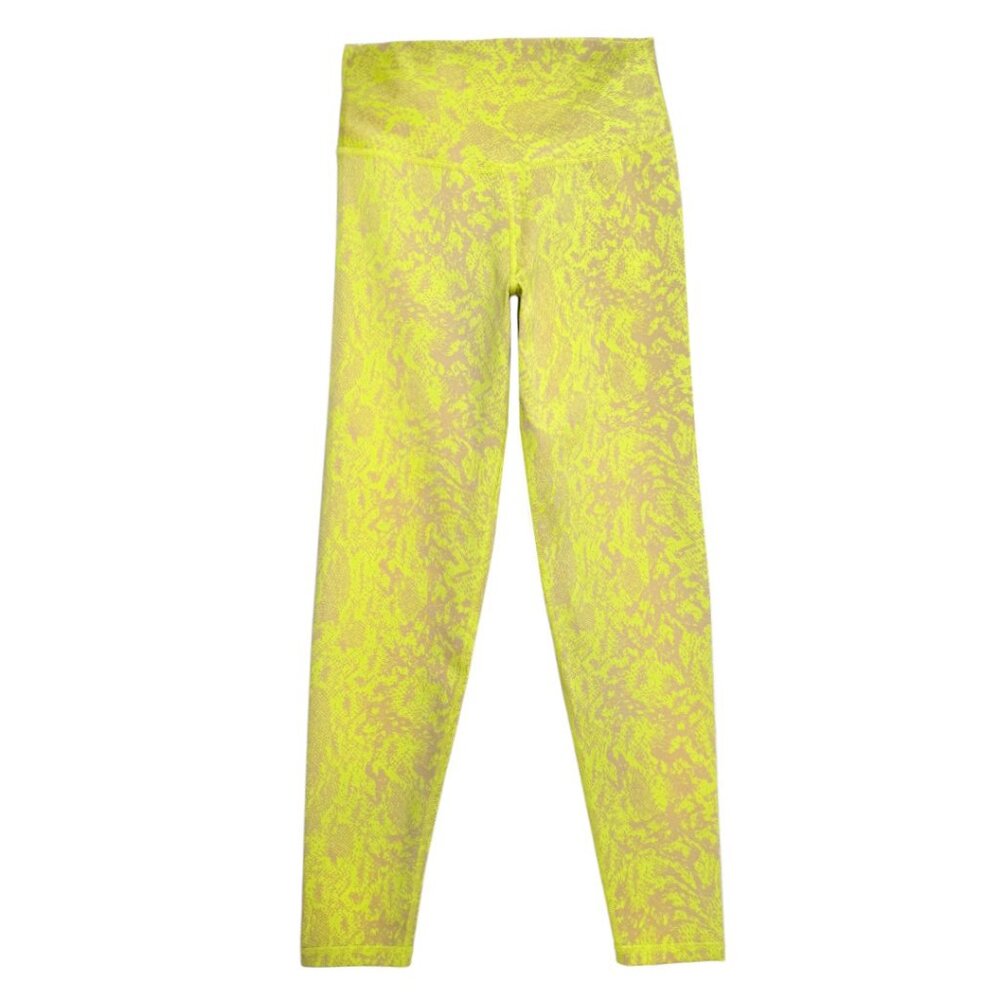 SWEATY BETTY FLATTER ME JACQUARD WORKOUT 7/8 LEGGINGS FIRE ACTIVE YOGA BARRE SM - Picture 2 of 8